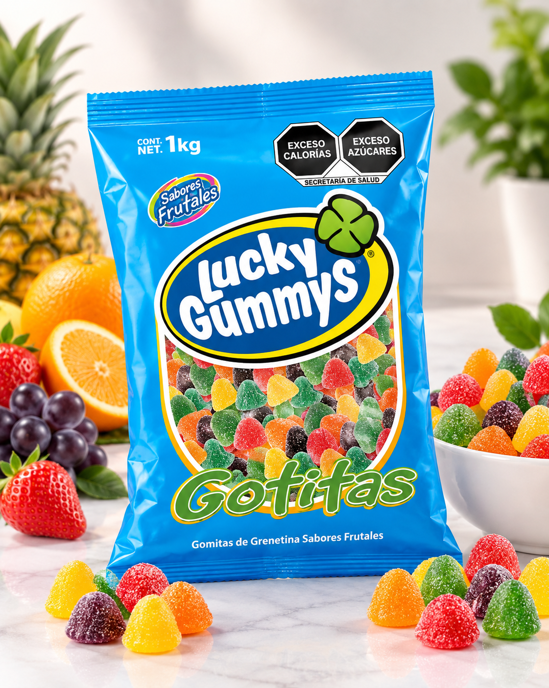 GOTITAS LUCKY GUMMYS 1 Kg.
