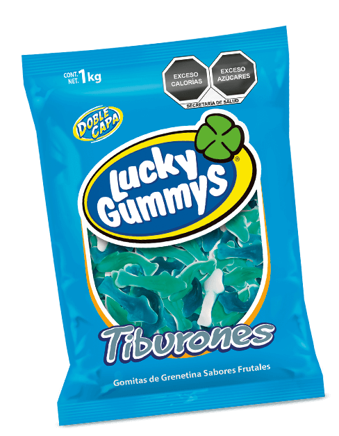 TIBURONES LUCKY GUMMYS 1 KG