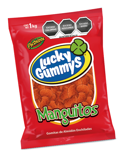 MANGUITO ENCHILADO LUCKY GUMMYS 1 Kg. CUANDA